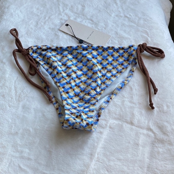 New! Free People x Bec + Bridge kaleidoscope cheeky string bottoms nwt 14584 - Picture 4 of 11